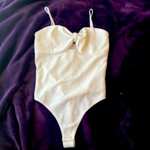 Express white bodysuit